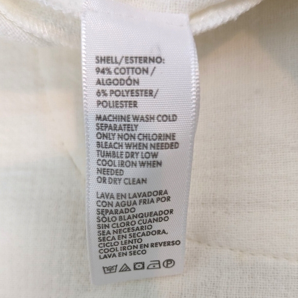 Rebecca Minkoff Sleeveless Racerback Mini Dress Womens Large White NEW Y2k - Picture 14 of 15